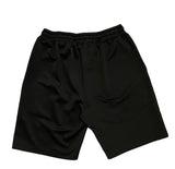 STRAIGHT LEG LOGO PRINT SHORTS